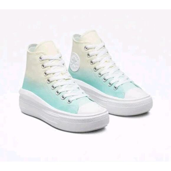 Converse Chuck Taylor All Star Move Platform Sneakers Ombre Women's 8 - Picture 1 of 10